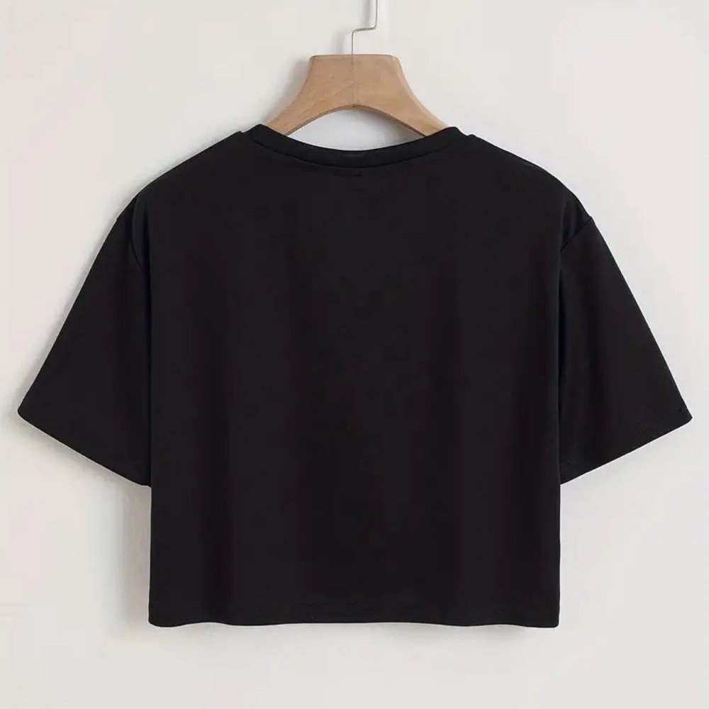 Skull Cropped Tee - Picture 2 of 3
